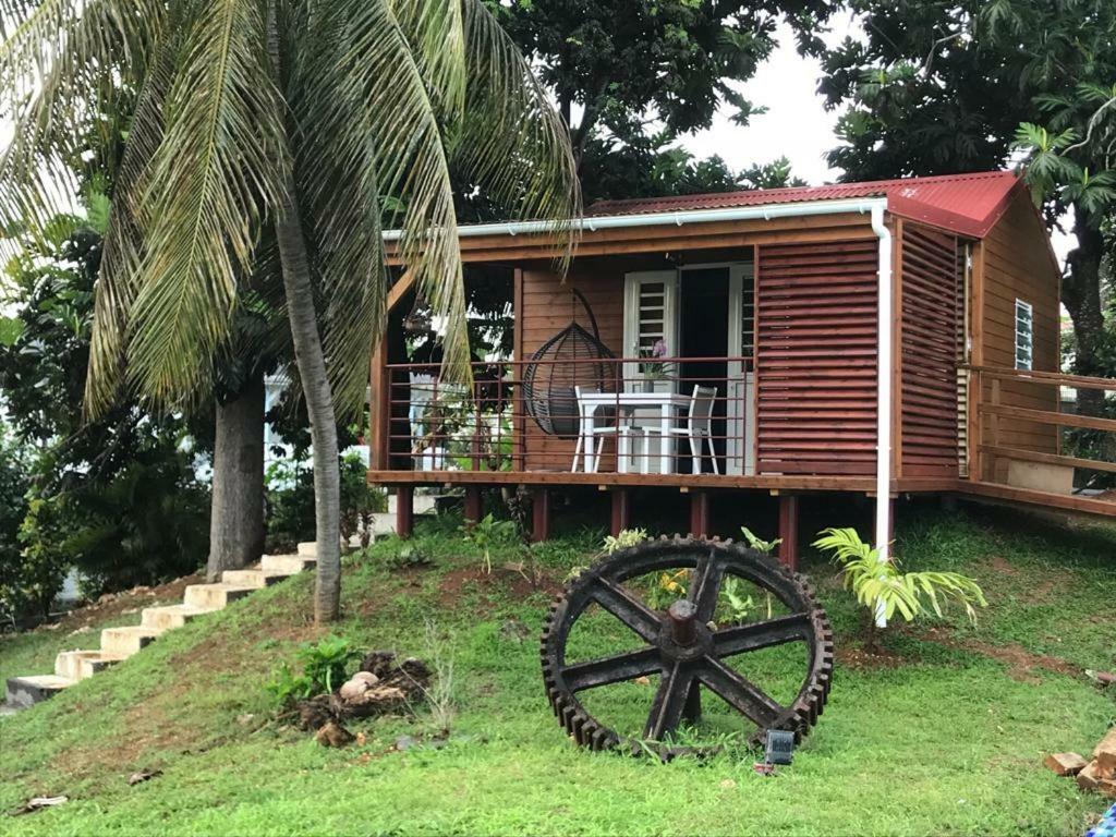 Charmant bungalow au cœur de l’île Baie-Mahault Bagian luar foto